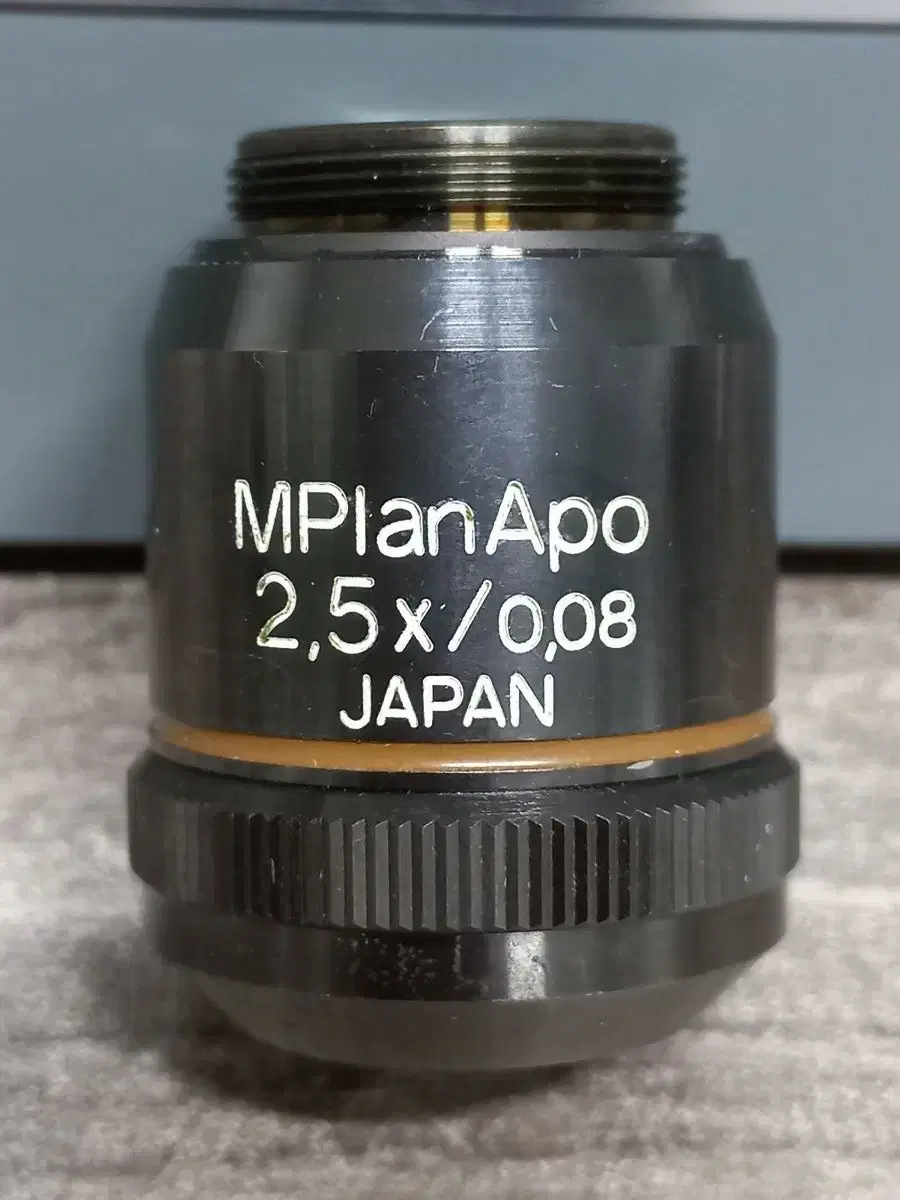 올림프스현미경 MPlan Apo 2.5x/0.08 대물렌즈